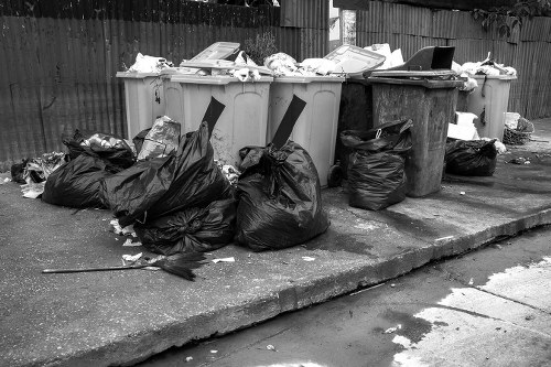 Poplar furniture clearance team removing items