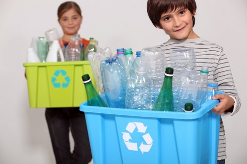 Eco-friendly recycling during home clearance