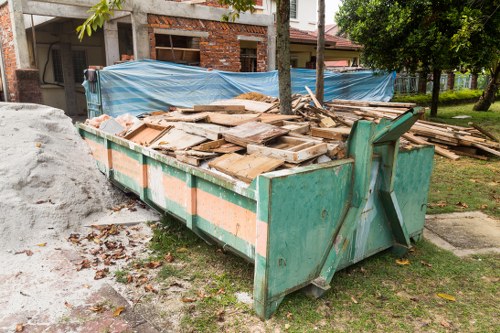 Commercial waste removal services in Poplar
